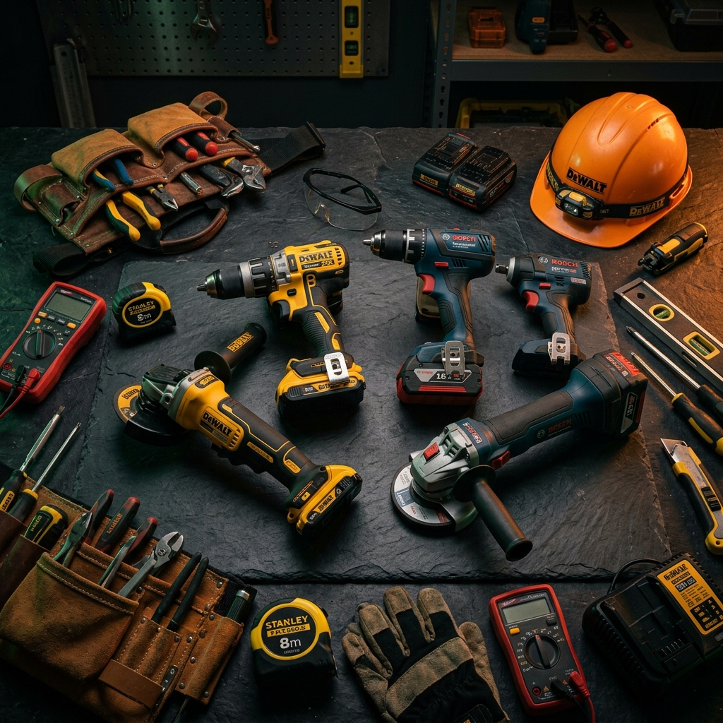 Bosch, DeWalt, Makita & Heavy Duty Power Tools