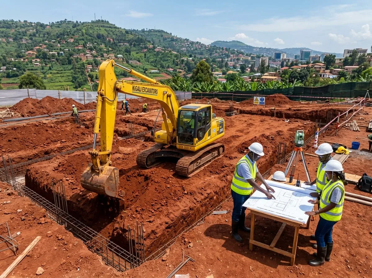 Site Excavation & Groundwork - Turnkey Construction Project in Rwanda by Haharwa